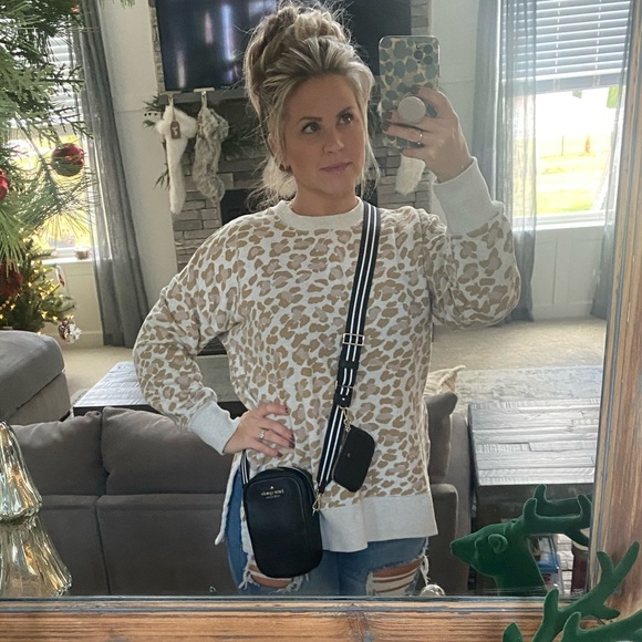 Black leather Kate spade crossbody - Picture 2 of 8